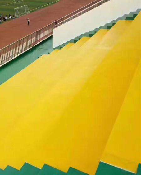 丽水球场台阶翻新修补改造